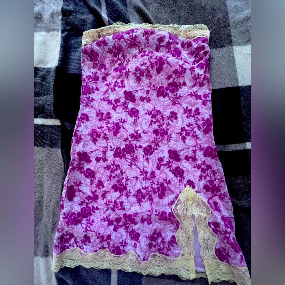 Never won DOLLSKILL mini strapless dress